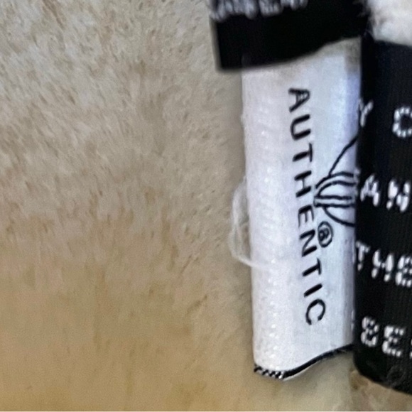 *SOLD* Vintage Y2K Leather Bomber Jacket w/ Faux Shearling … - Picture 8 of 13